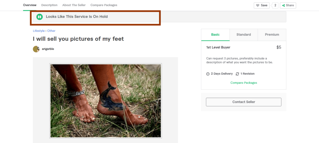 Bio for selling feet pics